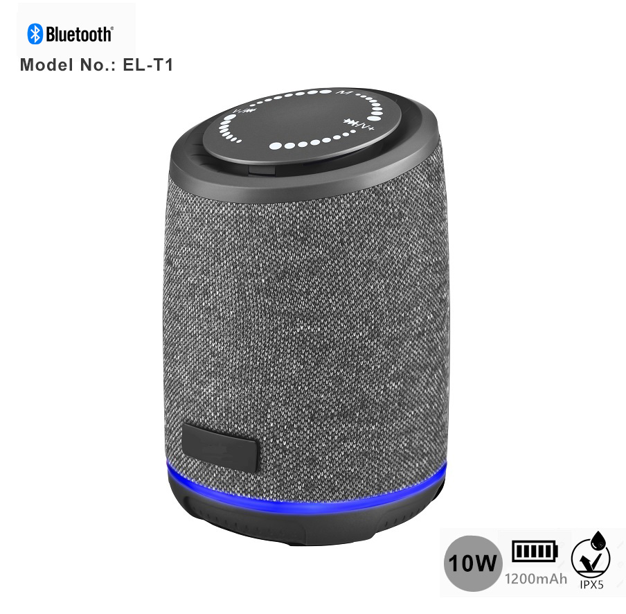 SLIDE TOUCH BLUETOOTH SPEAKER WITH LED LIGHT (10W)