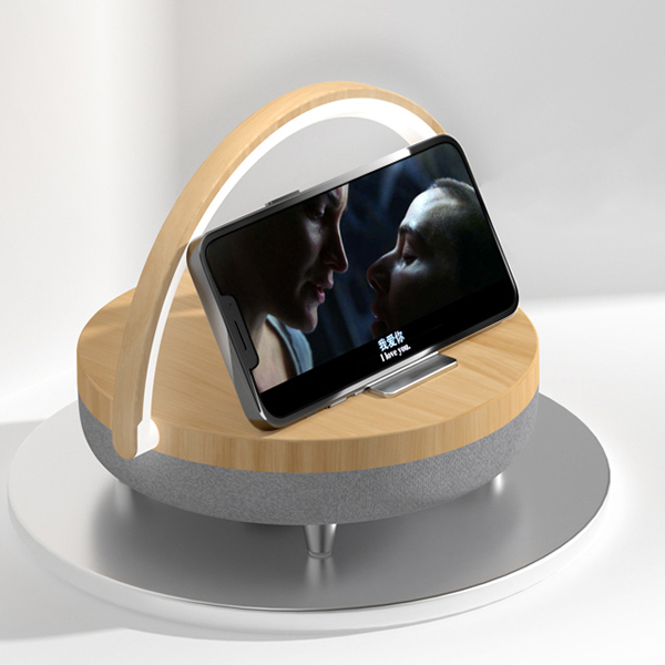 Wireless Charging Music Table Lamp